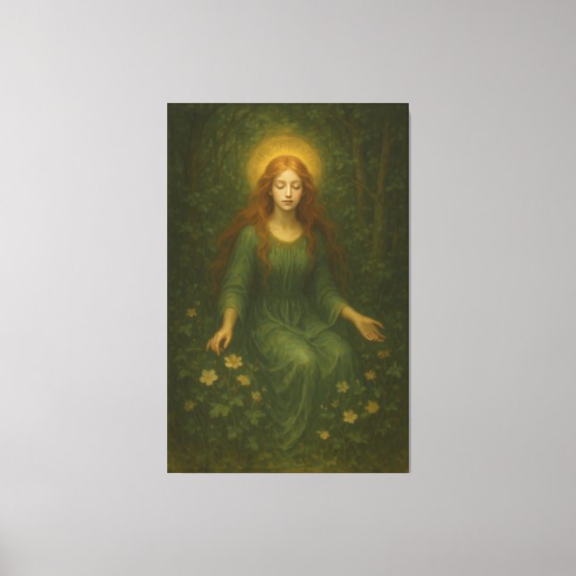 Impressão Em Tela Mystic Fine Art Collection – Sacred Light Portrait (Frente)
