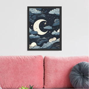 Impressão Em Tela Mystic Night Sky