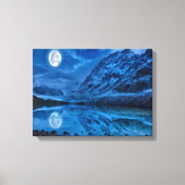 Impressão Em Tela Mystical Lunar Midnight