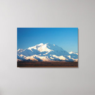 Impressão Em Tela N.A., EUA, Alasca. Monte McKinley no Denali