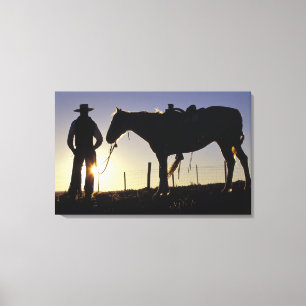 Impressão Em Tela N.A., EUA, Oregon, Seneca, Ponderosa Ranch,