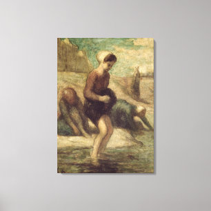 Impressão Em Tela Na borda da água, c.1849-53