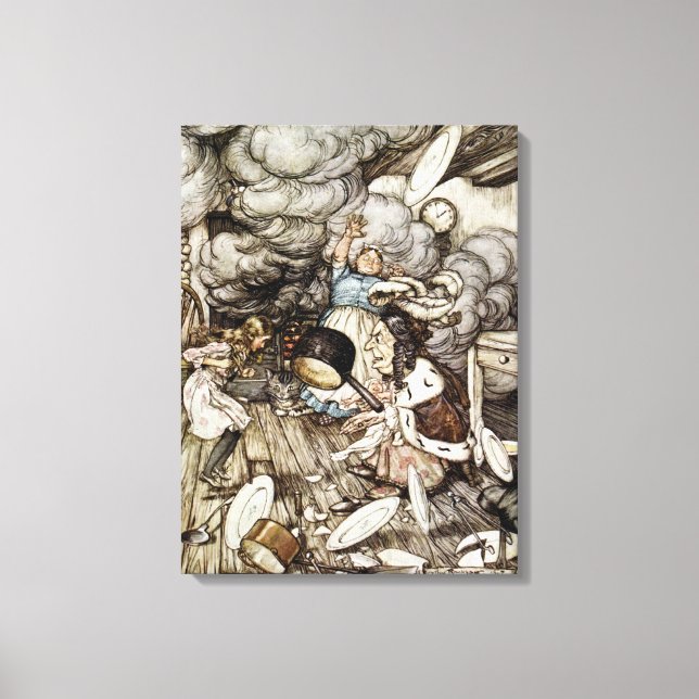 Impressão Em Tela Na cozinha da Duquesa (Frente)