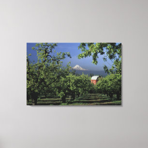 Impressão Em Tela NA, EUA, Oregon, perto da capa de Hood River Mt.