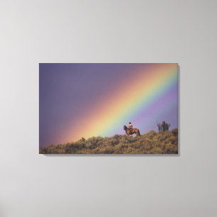 Impressão Em Tela NA, EUA, Oregon, Seneca, Ponderosa Ranch,