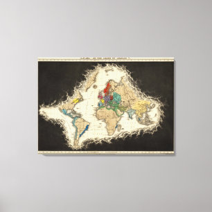 Impressão Em Tela Na morte de Charles V 1551