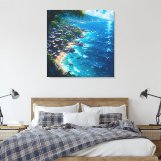 Impressão Em Tela Nagisa no Yume “Sonho da Costa”