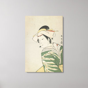 Impressão Em Tela Nakamura Noshio II como Tonase, 1795