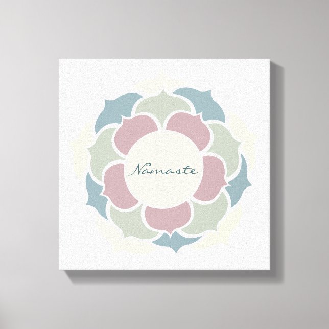 Impressão Em Tela Namaste (Frente)