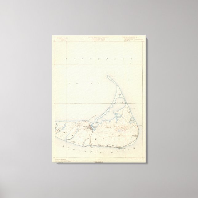 Impressão Em Tela Nantucket, Massachusetts (Frente)