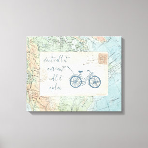 Impressão Em Tela Não o chame de sonho, chame-o de orçamento