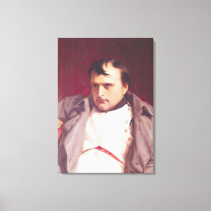 Impressão Em Tela Napoleon após sua abdicação