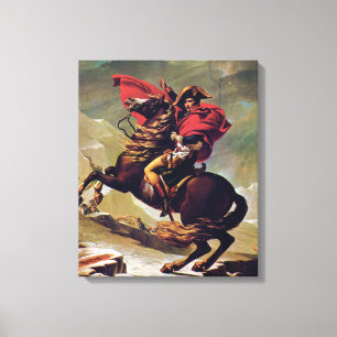 Impressão Em Tela Napoleon que cruza os cumes