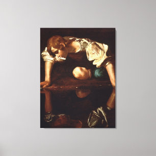 Impressão Em Tela Narciso por Michelangelo Merisi da Caravaggio