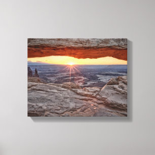 Impressão Em Tela Nascer do sol no arco do Mesa, parque nacional de