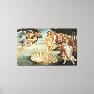Impressão Em Tela Nascimento da Pintura de Vênus