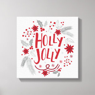Impressão Em Tela Natal