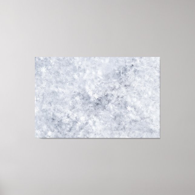 Impressão Em Tela Natal Branco da Neve (Frente)