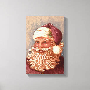 Impressão Em Tela Natal de 4884 Papai Noel