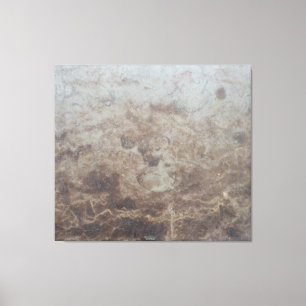 Impressão Em Tela Natural Brown and Beige Polished Marble Stone Text