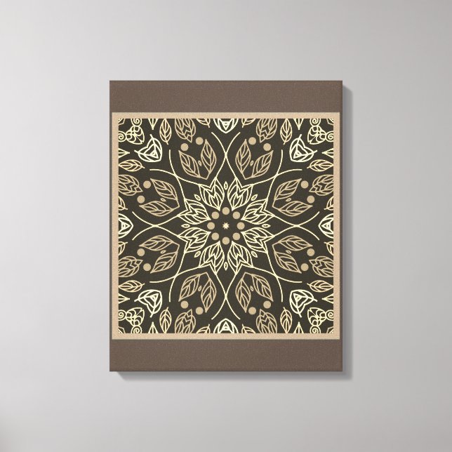 Impressão Em Tela Nature Line Art Abstrato original wall decor (Frente)