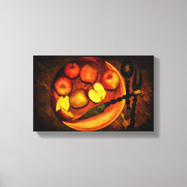 Impressão Em Tela Natureza-morta com maçãs