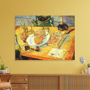 Impressão Em Tela Natureza Morta com Quadro de Desenho por Vincent v
