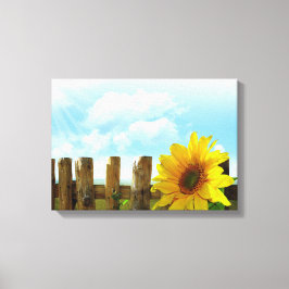 Impressão Em Tela Natureza Sunflower Beleza