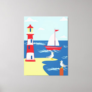 Impressão Em Tela Náutico