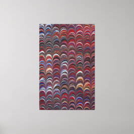 Impressão Em Tela Nautilos boêmicos coloridos