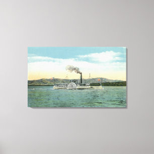 Impressão Em Tela Navio a vapor do Monte Washington, Vista de Ossipe