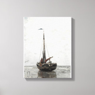 Impressão Em Tela Navio de pesca Jacob Maris — Paisagem marítima