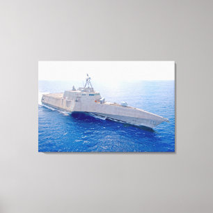 Impressão Em Tela NAVIO LITORAL DE COMBATE - LCS-10 24x36
