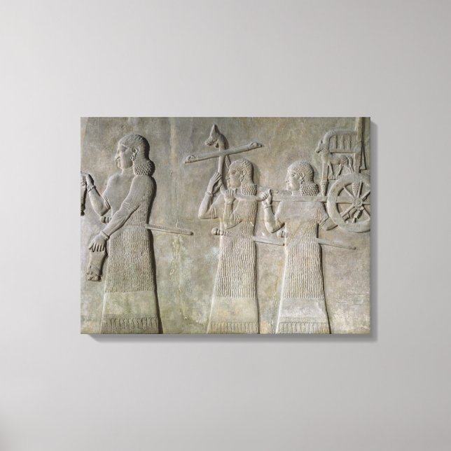 Impressão Em Tela Navios bebendos e carruagens reais (Frente)