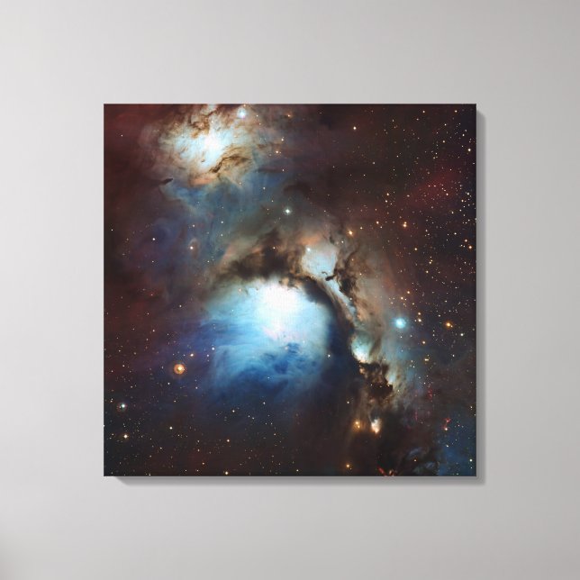 Impressão Em Tela Nebula Messier 78 Astronomia Espacial (Frente)