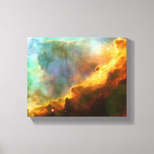 Impressão Em Tela Nebulosa de Omega/cisne (telescópio de Hubble)