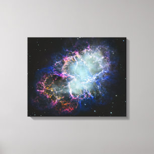 Impressão Em Tela Nebulosa do Caranguejo Arco-íris 16x20