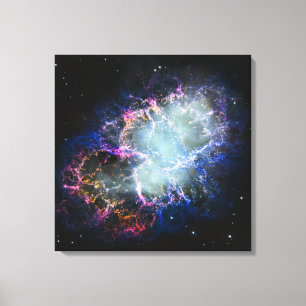 Impressão Em Tela Nebulosa do Caranguejo Arco-íris 24x24