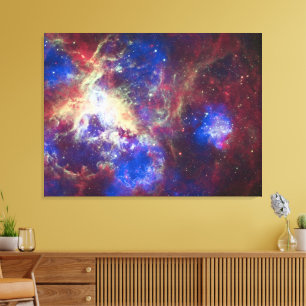 Impressão Em Tela nebulosa espacial