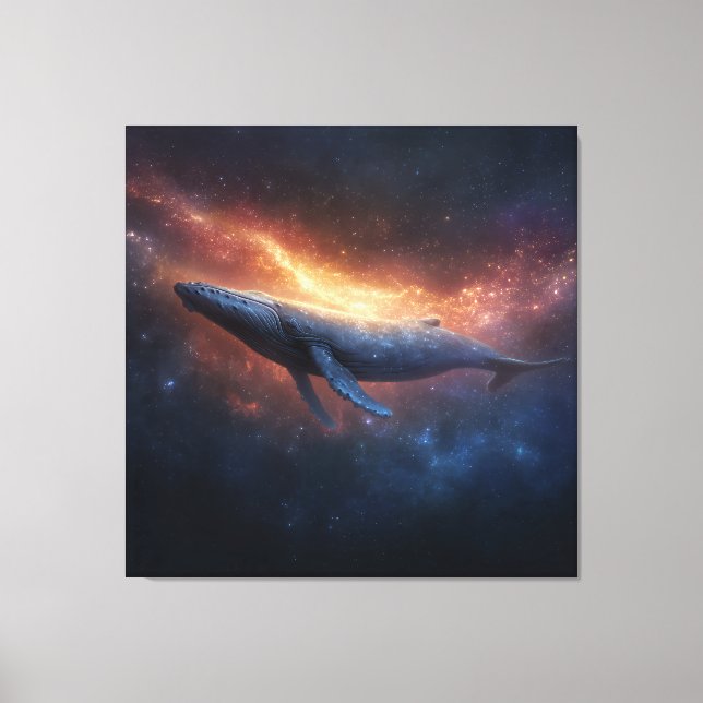 Impressão Em Tela Nebulosa Estelar Corcunda (Frente)