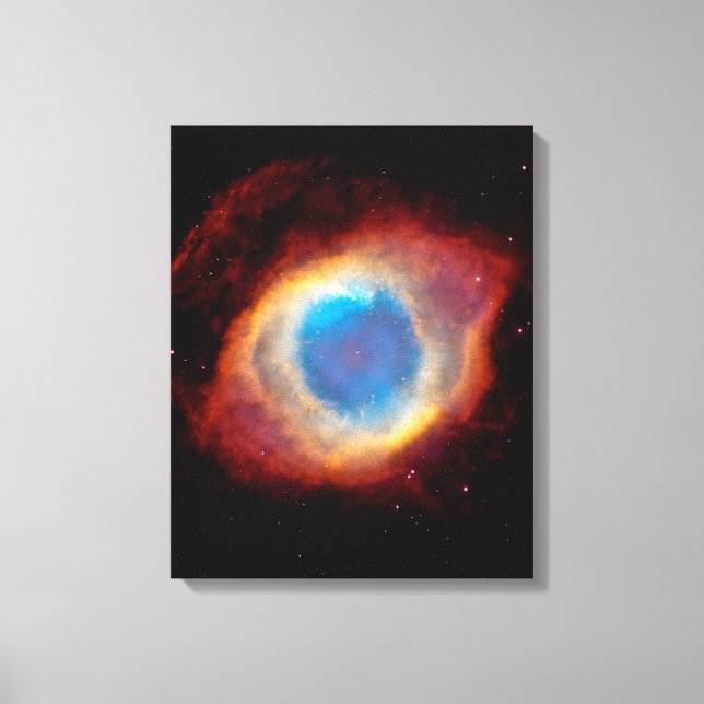 Impressão Em Tela Nebulosa Hélice Olho de Deus (Frente)