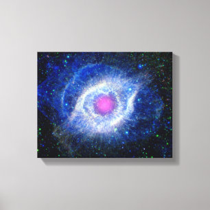 Impressão Em Tela Nebulosa Hélice Olho de Deus Foto Espacial Ultravi