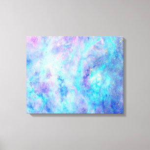 Impressão Em Tela Nebulosa Pastel Tarantula Brilhante