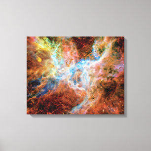 Impressão Em Tela Nebulosa Tarântula R136 NASA Foto Espacial Hubble