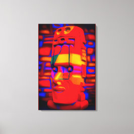 Impressão Em Tela Neo-Polynesian