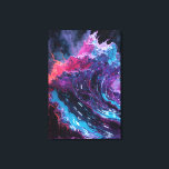 Impressão Em Tela Neon Reverie<br><div class="desc">A luminous dreamscape where motion meets light. This piece channels club-city ambiance with neon allure,  perfect for bold contemporary interiors.</div>