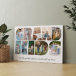 Impressão Em Tela Netos 9 Colagem de Fotos, Presente para Avós<br><div class="desc">Esta é uma colagem de fotos que soletra a palavra NETOS junto com uma mensagem personalizada. Ele ajustado 9 fotos no total. Este é o presente perfeito para um avô no seu aniversário ou Natal. Quadro não incluído. Fotos de prostooleh / Freepik.</div>