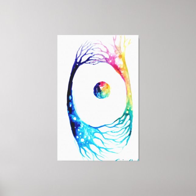 Impressão Em Tela Neurônios conectados (Frente)