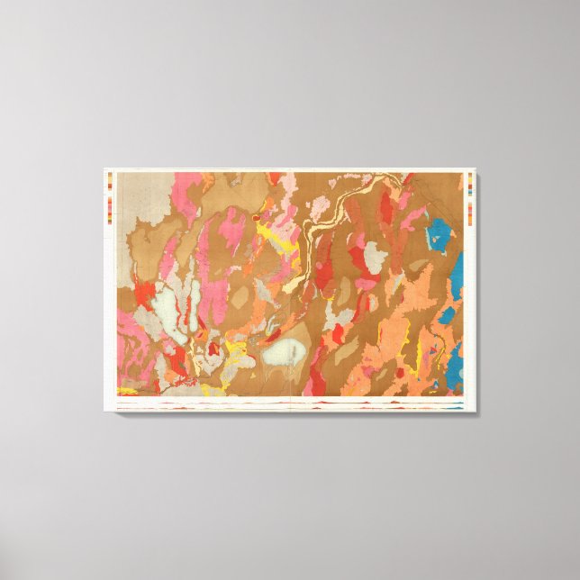 Impressão Em Tela Nevada Basin Geological (Frente)