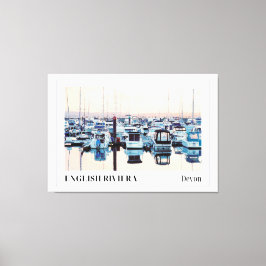 Impressão Em Tela Newlyn Harbour, Cornwall